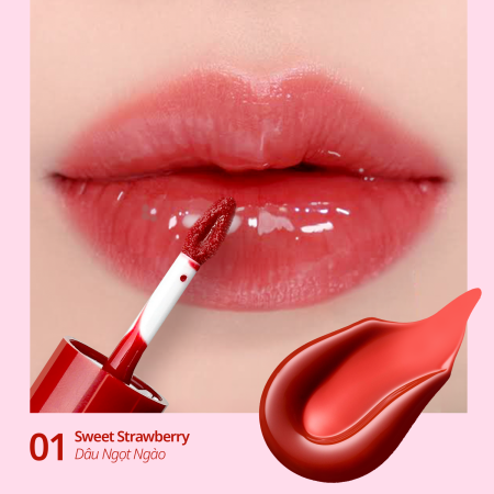 Son bóng làm đầy môi - essence JUICY BOMB plumping lipgloss