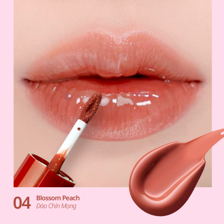 Son bóng làm đầy môi - essence JUICY BOMB plumping lipgloss