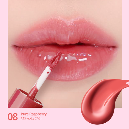 Son bóng làm đầy môi - essence JUICY BOMB plumping lipgloss