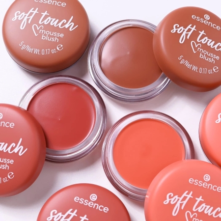 Má hồng kem bông mềm mịn, bền màu ESSENCE Soft Touch Mousse Blush 5g