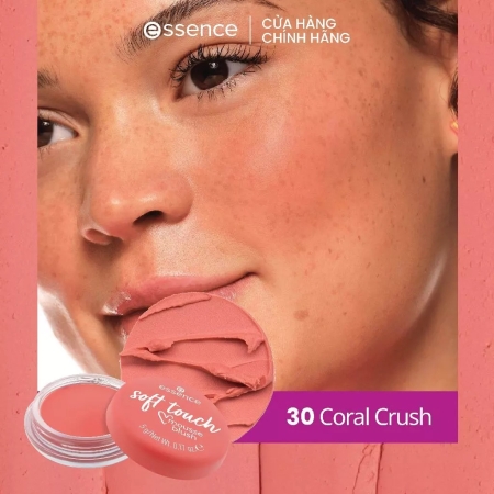 Má hồng kem bông mềm mịn, bền màu ESSENCE Soft Touch Mousse Blush 5g