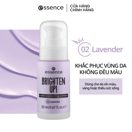 Kem lót - essence BRIGHTEN UP! color correcting primer