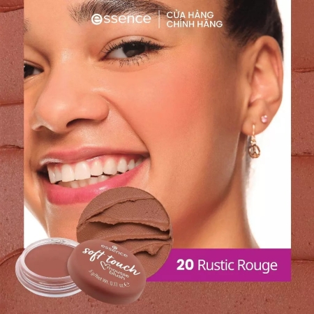 Má hồng kem bông mềm mịn, bền màu ESSENCE Soft Touch Mousse Blush 5g
